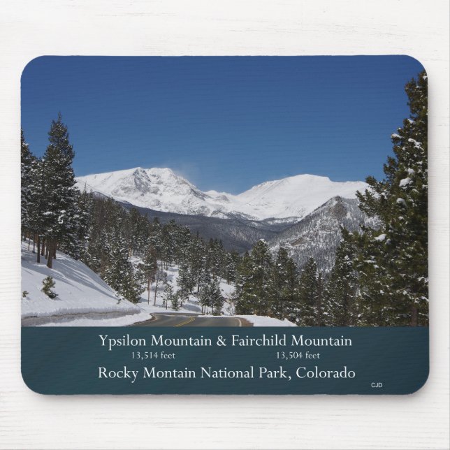 Rocky Mountain National Park, Colorado mousepad (Front)