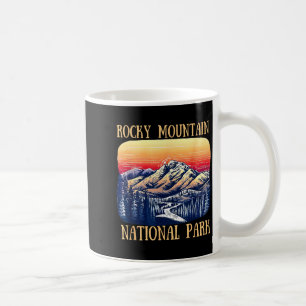 Rocky mountain national park colorado nature hikin coffee mug