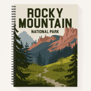 Rocky Mountain National Park Colorado Notebook