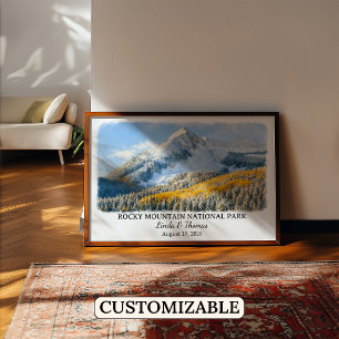 Rocky Mountain National Park Colorado Poster