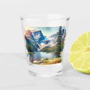 Rocky Mountain National Park Colorado Shot Glass