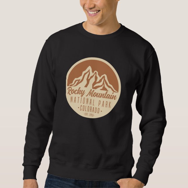 Rocky Mountain National Park Colorado Sweatshirt (Front)