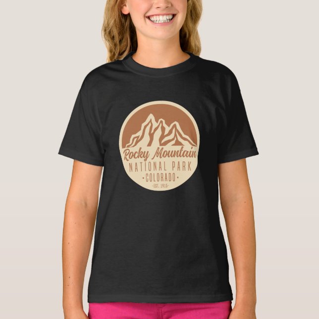 Rocky Mountain National Park Colorado T-Shirt (Front)