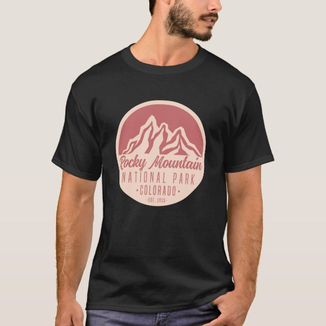 Rocky Mountain National Park Colorado T-Shirt (Front)