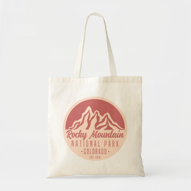 Rocky Mountain National Park Colorado Tote Bag (Front)