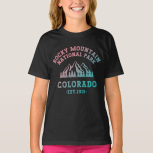 Rocky Mountain National Park Colorado USA Gradient T-Shirt