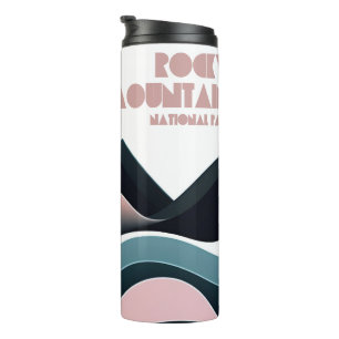 Rocky Mountain National Park Coloured Hills Thermal Tumbler