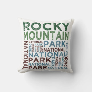 Rocky Mountain National Park Cushion
