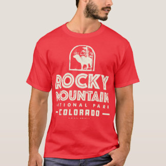 Rocky Mountain National Park Deer Tan T-Shirt
