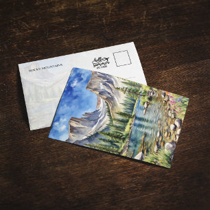 Rocky Mountain National Park Dream Lake Postcard