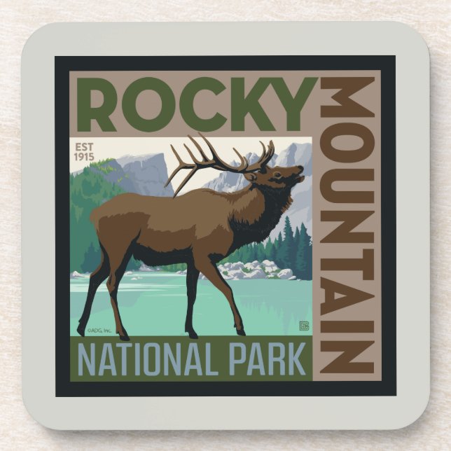 Rocky Mountain National Park | Elk Coaster (Front)