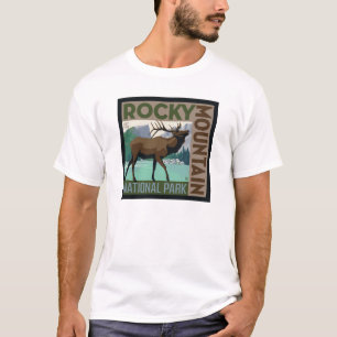 Rocky Mountain National Park   Elk T-Shirt