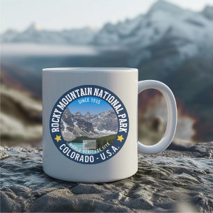 Rocky Mountain National Park Gear – Mountain View Coffee Mug
