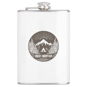 Rocky Mountain National Park Hip Flask