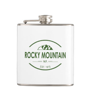 Rocky Mountain National Park Hip Flask