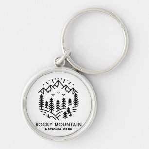 Rocky Mountain National Park  Key Ring
