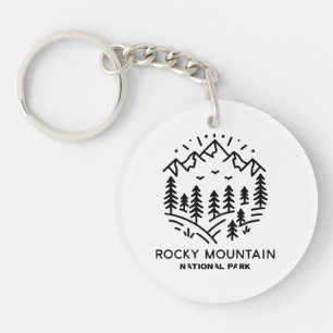 Rocky Mountain National Park  Key Ring