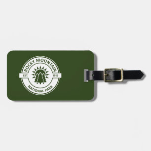 Rocky Mountain National Park Luggage Tag