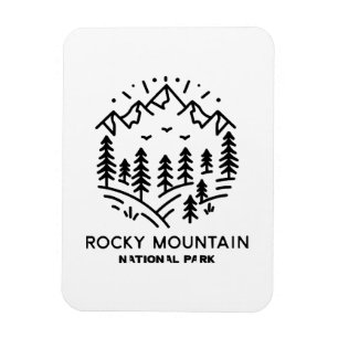 Rocky Mountain National Park Magnet