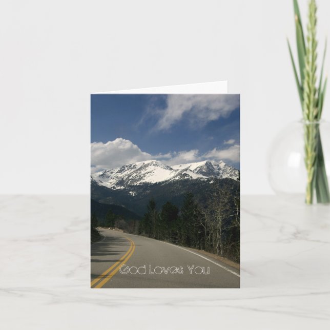 Rocky Mountain National Park Note Card (Front)