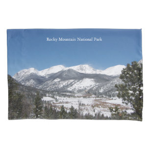 Rocky Mountain National Park pillow case