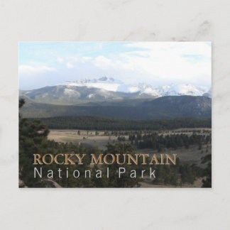 Rocky Mountain National Park Postcard