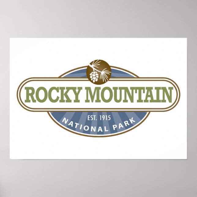 Rocky Mountain National Park Poster (Front)
