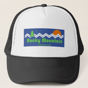 Rocky Mountain National Park Retro Trucker Hat