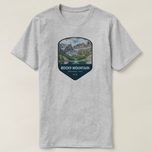Rocky Mountain National Park Shield T-Shirt