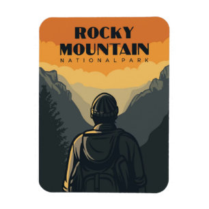 Rocky Mountain National Park Travel Magnet