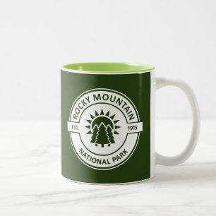 Rocky Mountain National Park Two-Tone Coffee Mug