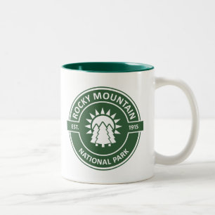 Rocky Mountain National Park Two-Tone Coffee Mug