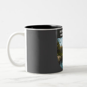 Rocky Mountain National Park  Two-Tone Coffee Mug