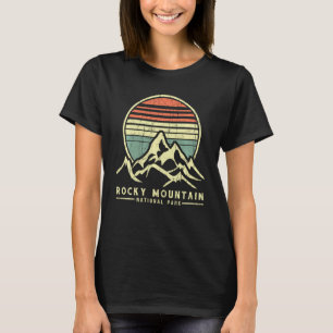 Rocky Mountain National Park Us Vintage Colorado H T-Shirt