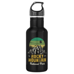 Rocky Mountain National Park Vintage Souvenirs 532 Ml Water Bottle