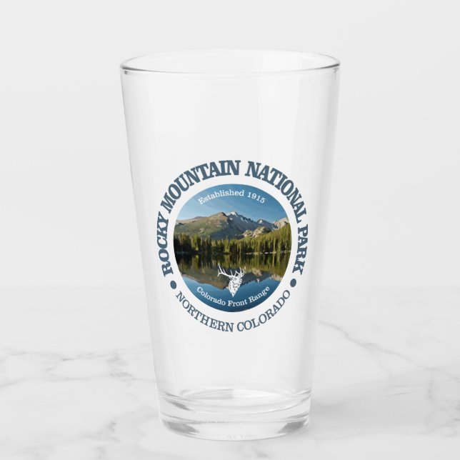 Rocky Mountain NP 2 Glass (Front)