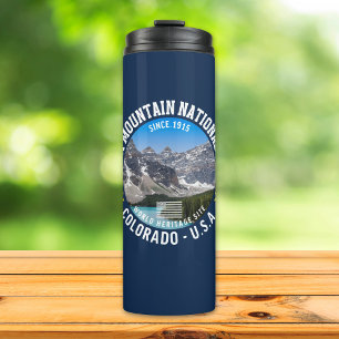 Rocky Mountain Park Landscape Photography Thermal Tumbler