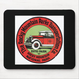 Rocky Mountain Park Mouse Pad