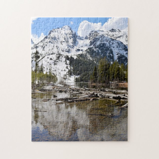 Rocky Mountain Reflections - 11x14 - 252 pcs. Jigsaw Puzzle (Vertical)