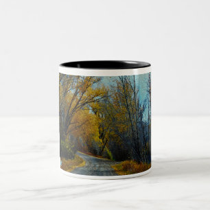 Rocky Mountain Road Two-Tone Coffee Mug