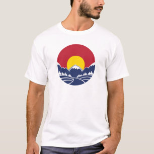 Rocky Mountain Sunset Logo T-Shirt