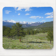 Rocky Mountain View Scenic Landscape