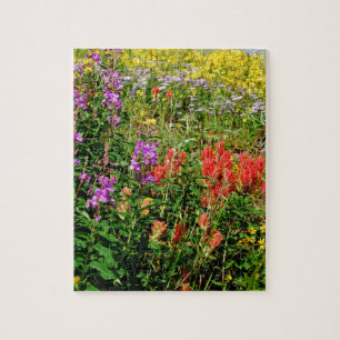 Rocky Mountain Wildflowers Jigsaw Puzzle