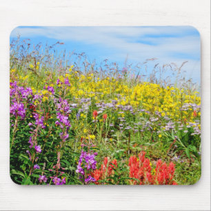 Rocky Mountain Wildflowers Mouse Pad