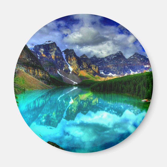 Rocky Mountains | beautiful inspirational Magnet (Front)