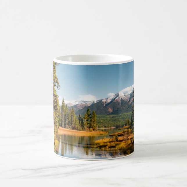 Rocky mountains coffee mug (Center)