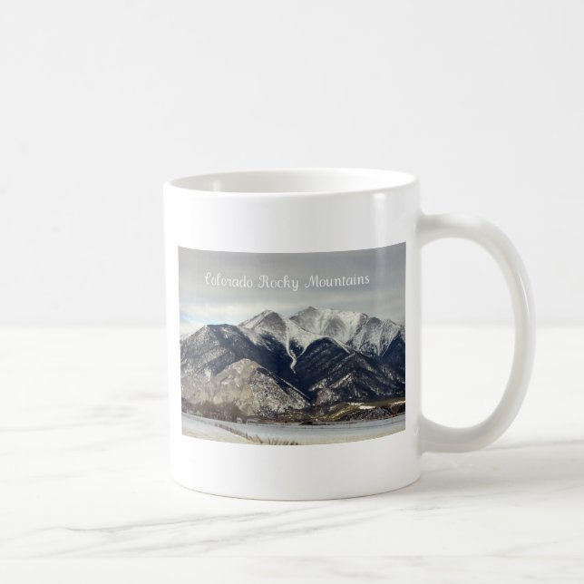 Rocky Mountains, Colorado Coffee Mug (Right)