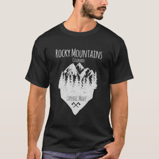 Rocky Mountains Colorado For Hikers T-Shirt