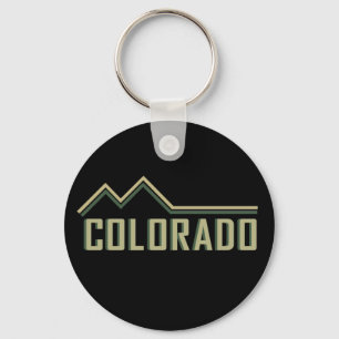 Rocky Mountains Colorado Key Ring