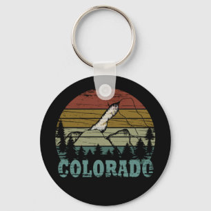 Rocky Mountains Colorado Key Ring